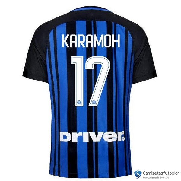 Camiseta Inter Primera equipo Karamoh 2017-18